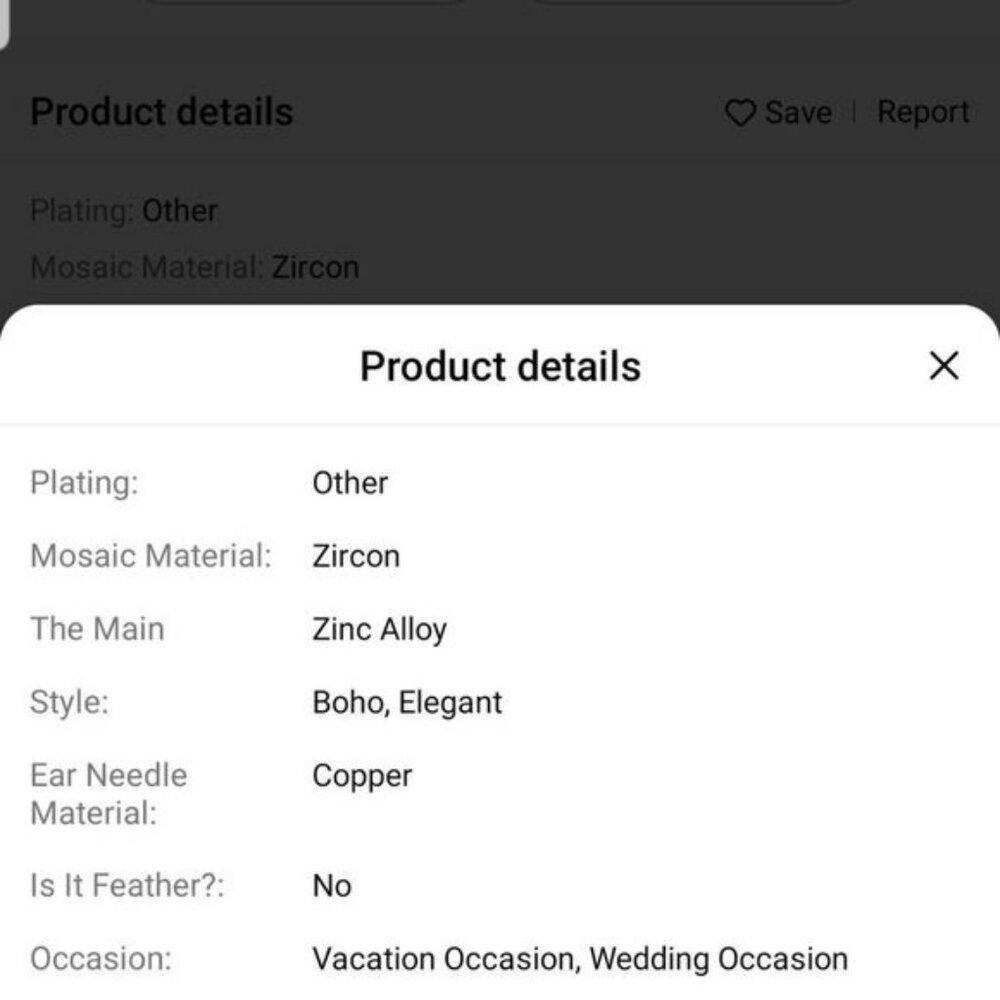 Maple leaf dangle earrings - Picture 11 of 11